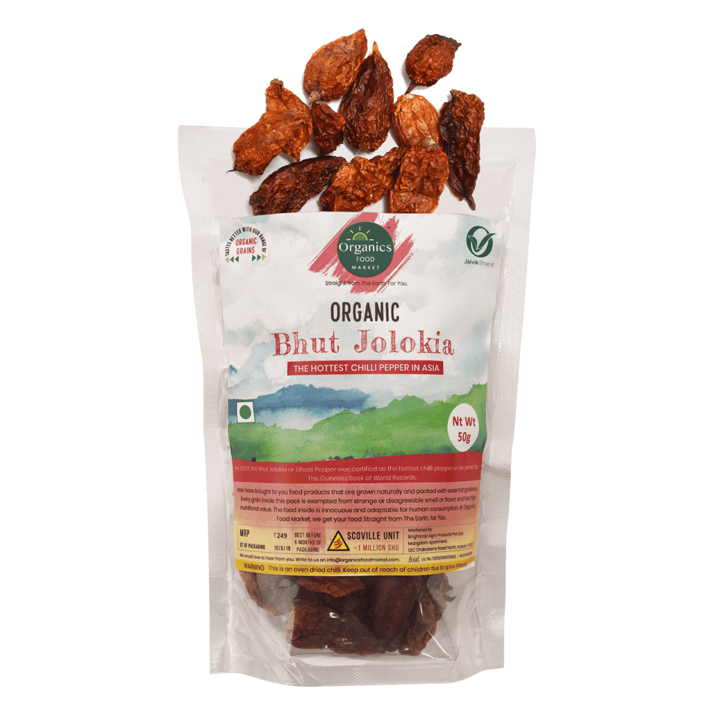 Bhut Jolokia Ghost Pepper Whole | King Chilli