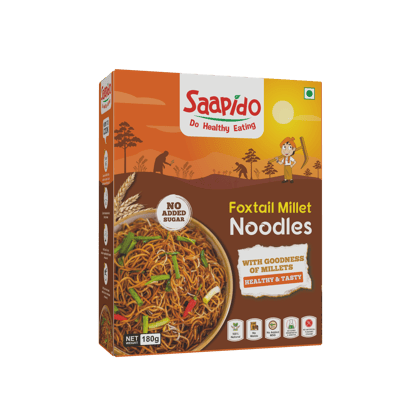 SAAPIDO Foxtail Millet Noodles - 180 gms