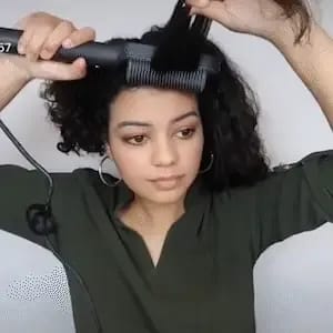 Professional Electric Hair Straightener & Curler