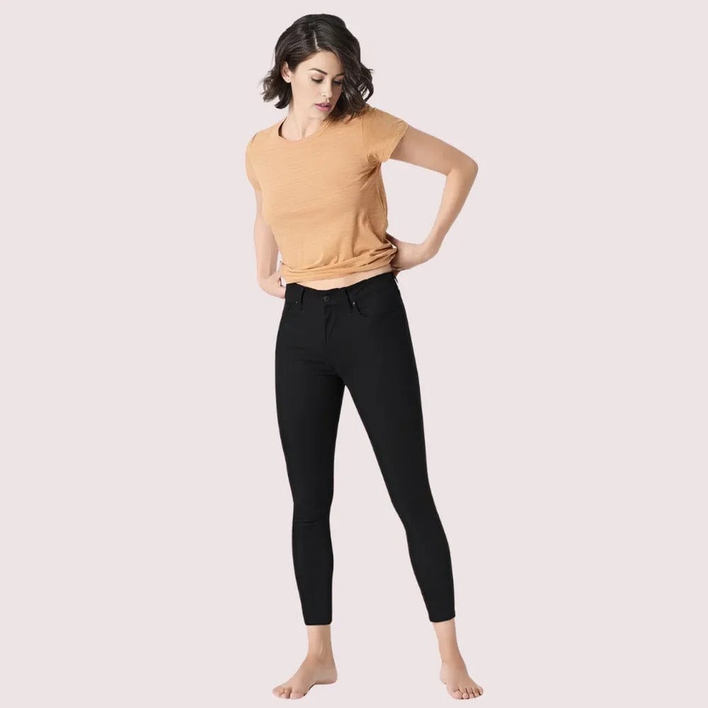 Women's Sleek Silhouette Black Skinny Fit Jeans - Jeans | Buy online on ZillyBuy