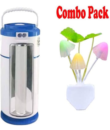Stylopunk 45W Emergency Light ST20 Free Night lamp Multi - Pack of 2