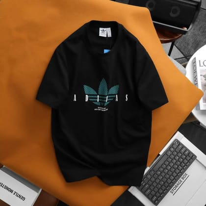 Adidas Tshirt ( SIZE : M , COLOR : BLack ) Adidas Tshirt ( SIZE : M , COLOR : BLack )