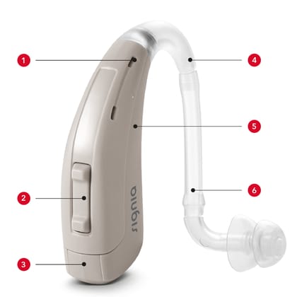 Signia Hearing Aid Machine Lotus Fun P BTE