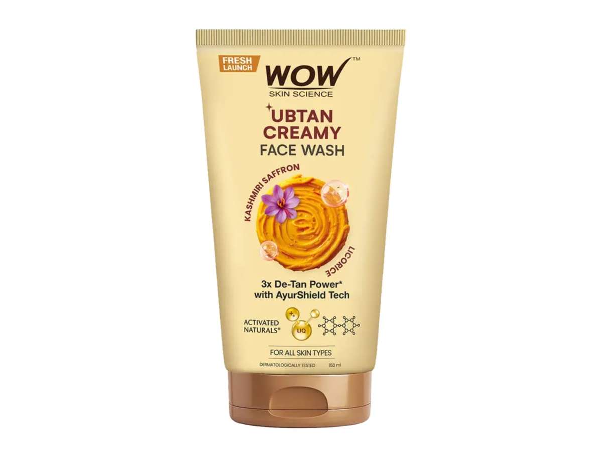 WOW Ubtan Cream Face Wash - 150ml 