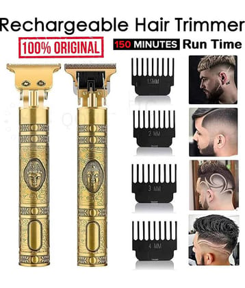 Intimify Hair Trimmer Gold Cordless Beard Trimmer With 150 minutes Runtime