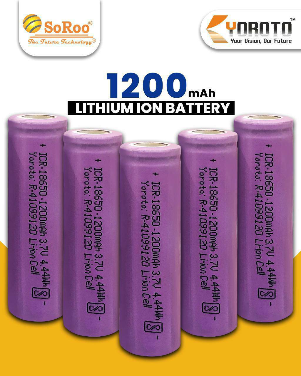 SoRoo 1200 MAH Battery (1 Pcs)