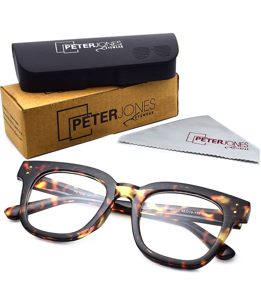 Unisex Blue Cut & Anti-glare Computer Glasses | For Computer Mobile TV | Eye Protection | Zero Power | Brand - Peter Jones