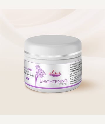 Alna Brightening Cream All Skin Type 50 gm , Pack of 1