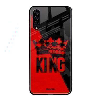 I Am A King Glass Case for Samsung Galaxy A50s