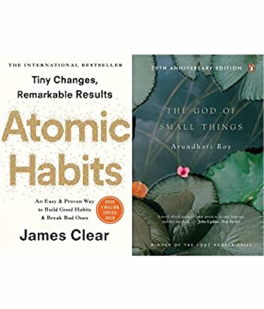 Atomic Habits: The life-changing million copy bestseller & God of Small Things: Booker Prize Winner 1997- English