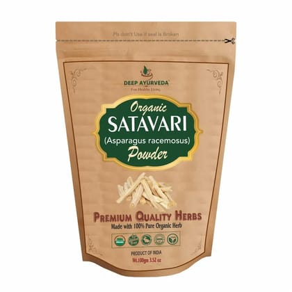 Organic Satavari Powder (Asparagus racemosus) - Supports Hormonal Balance, Lactation & Women’s Health