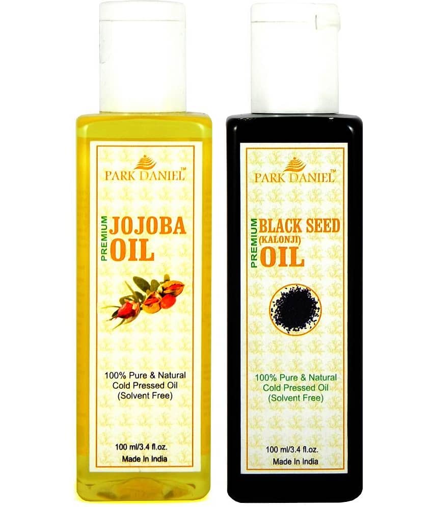 Park Daniel Premium Kalonji & Jojoba Oil(200 ml) 100% Pure & Natural 100 ml Pack of 2