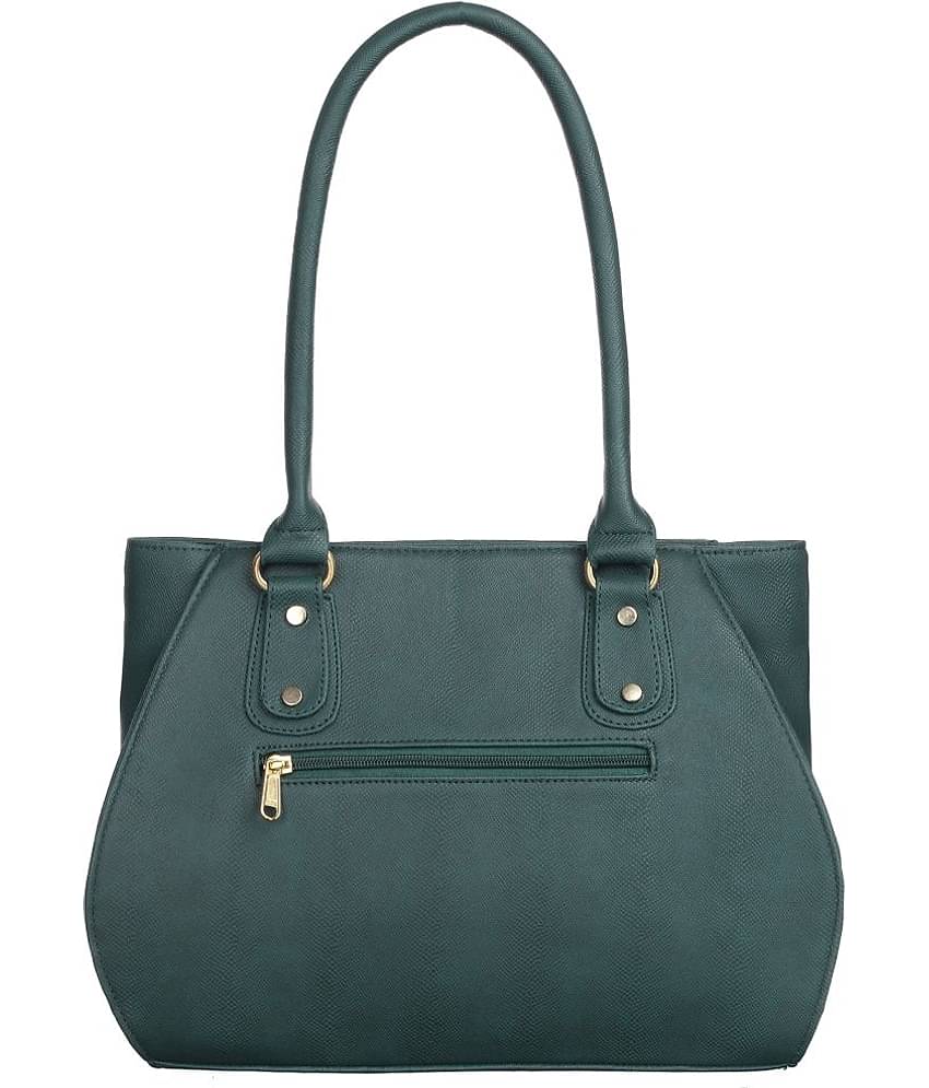Fostelo - Green PU Shoulder Bag
