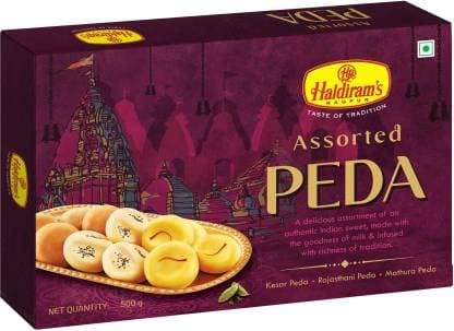 Haldiram's Assorted Peda  - 350 Gm