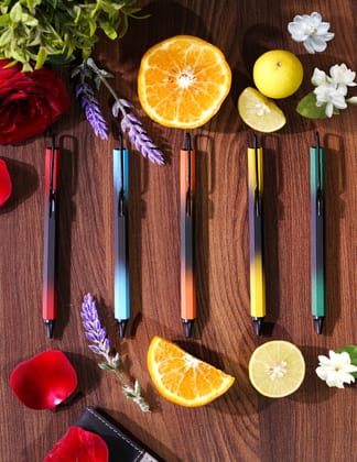 Citrus Scented Ball Pen (Set Of 5)