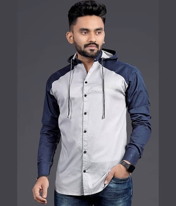 Nofilter 100% Cotton Regular Fit Solids Full Sleeves Men's Casual Shirt - Multicolor ( Pack of 1 )