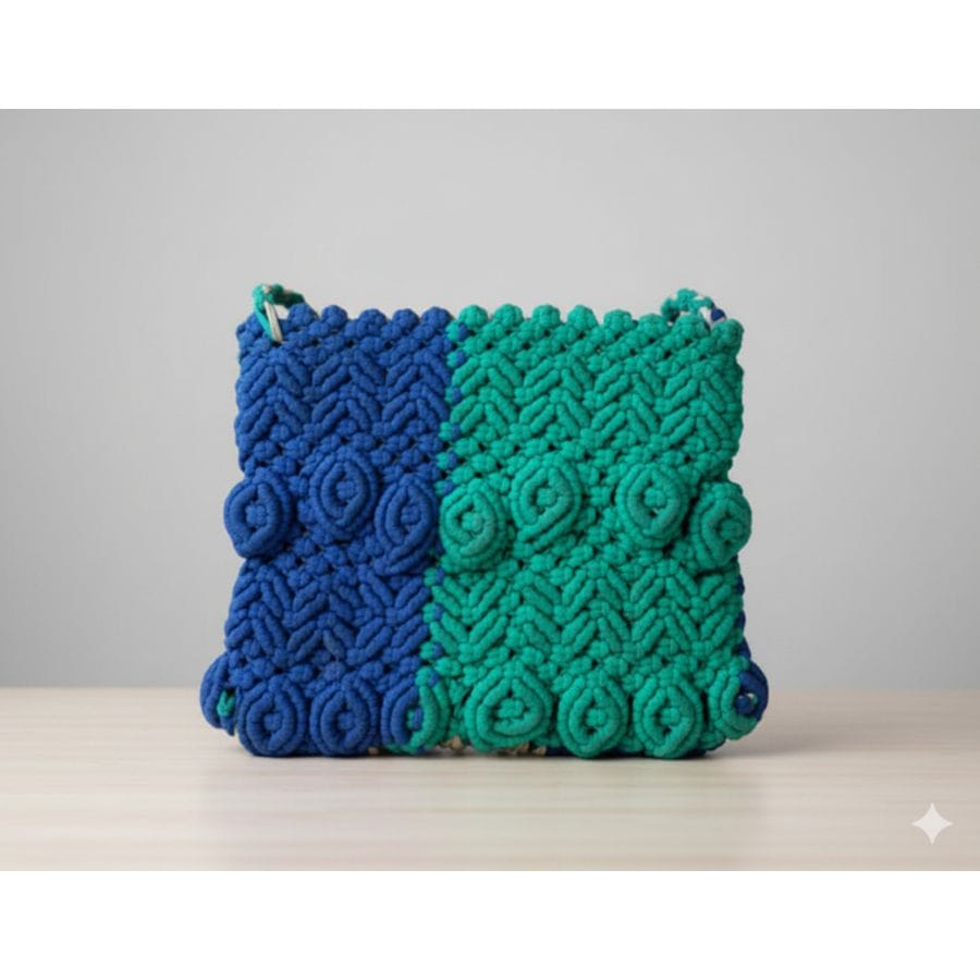 HANDCRAFTED MACRAME LADIES HANDBAG