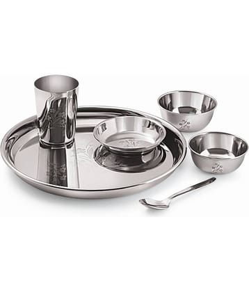 Neelam DBJS006L Stainless Steel Dinner Set of 6 Pieces