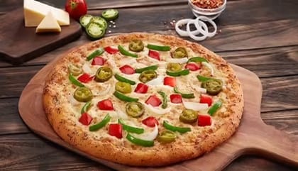 Mexican green wave pizza