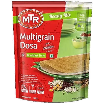 MTR Multigrain Dosa Mix, 500 g Pouch