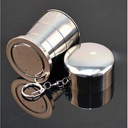 Portable Reusable for Travel Glass Water
