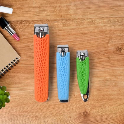 3 in 1 Nail Clipper Set, Compact Nail Cutter Big Size and Small Sizes