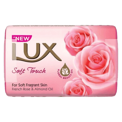 Lux Bathing Soap Soft Touch French Rose And Almond Oil 3 x 150g