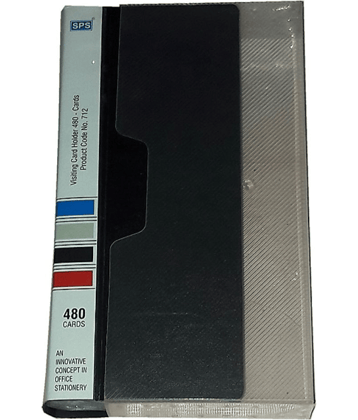 SPS Visiting Card Holder (480 Folder) - (Black)