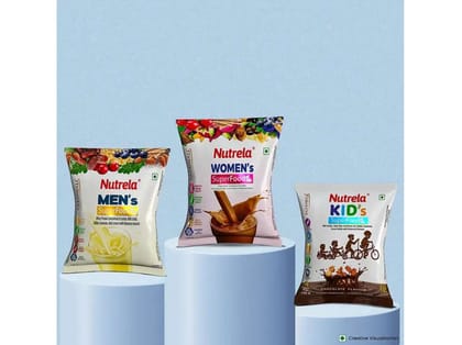 Patanjali Nutrela Family Health Pack Combo (150g X 3)