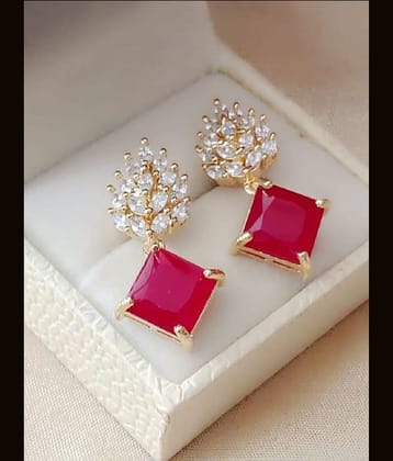 MGSV - Multi Color Drop Earrings ( Pack of 1 )