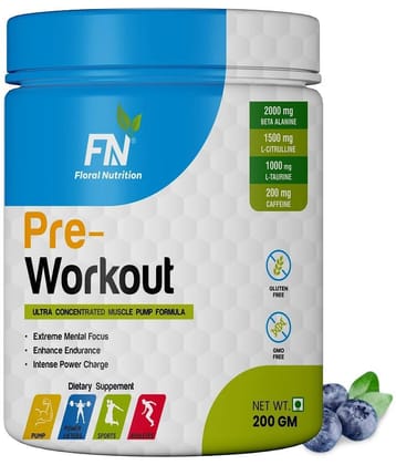 Floral Nutrition Pre Workout Amino Acid 200 gm
