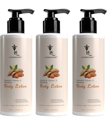 La'bangerry Moisturizing Lotion For Dry Skin 450 ml ( Pack of 3 )
