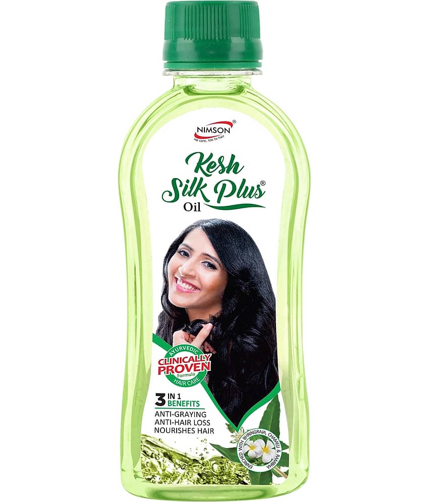 Nimson Kesh Silk Plus Hair Oil , Anti-Greying, Hair Fall Control & Nourishing Oil ,450 ml (Pack of 1)