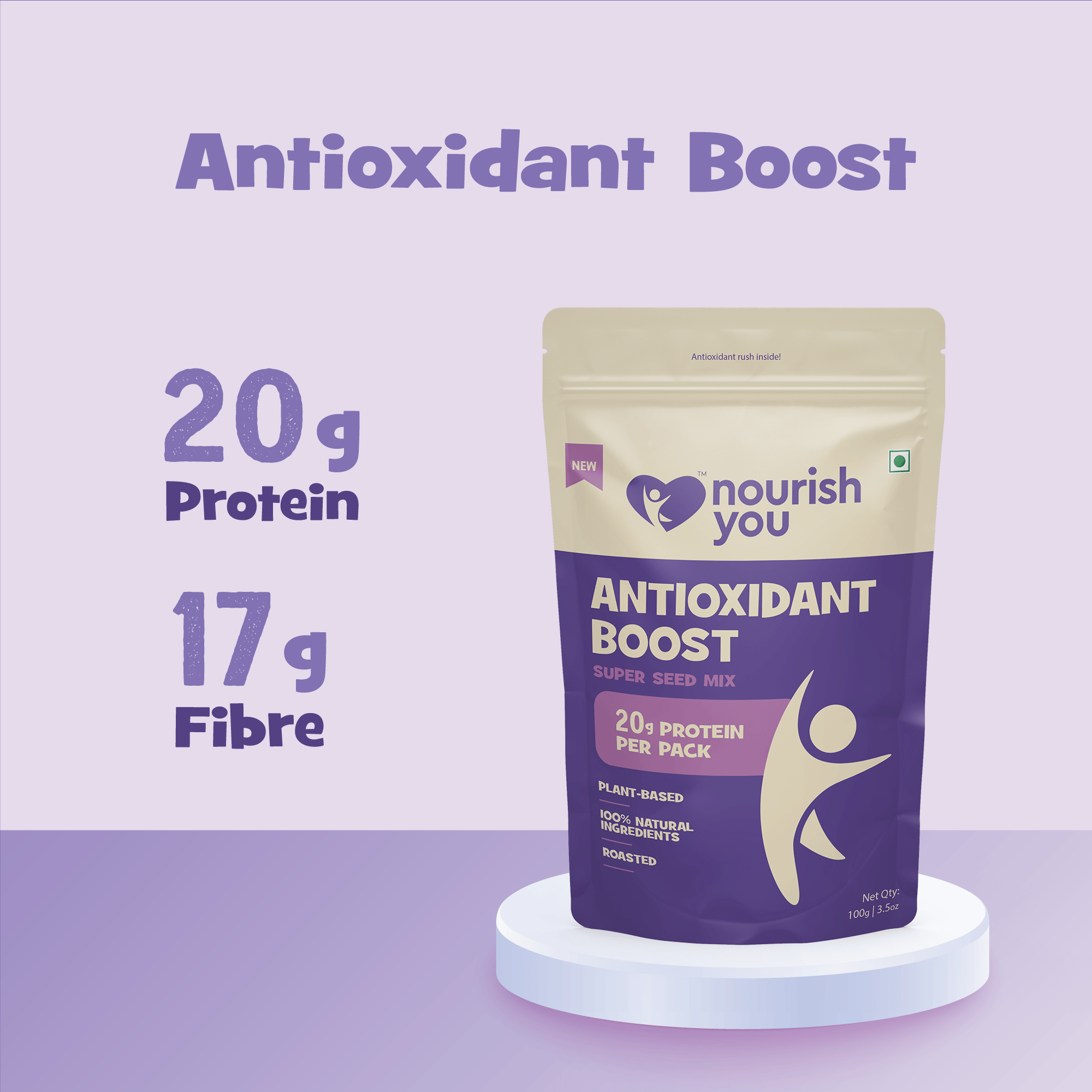 nourish you Antioxidant Boost 7 in 1 Super Seed Mix