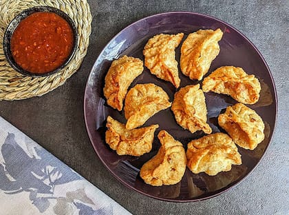 Fried Veg Momos