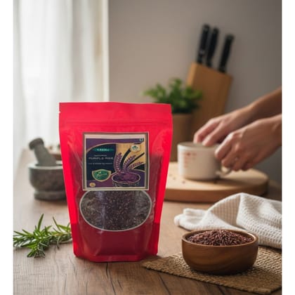 KAKALI NATURAL PURPLE RICE - 1 kg - One pack of purple rice KAKALI NATURAL PURPLE RICE - 1 kg - One pack of purple rice
