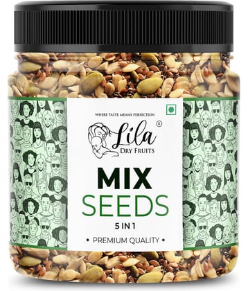 LILA DRY FRUITS 5 in 1 Superseed Mix 250g Chia, Pumpkin, Sunflower, Watermelon & Flax