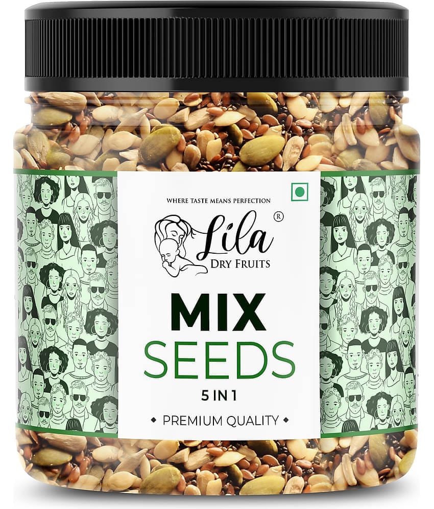 LILA DRY FRUITS 5 in 1 Superseed Mix 250g Chia, Pumpkin, Sunflower, Watermelon & Flax