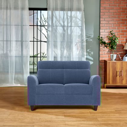 Zivo Plus Twilight Blue Fabric 2 Seater Sofa