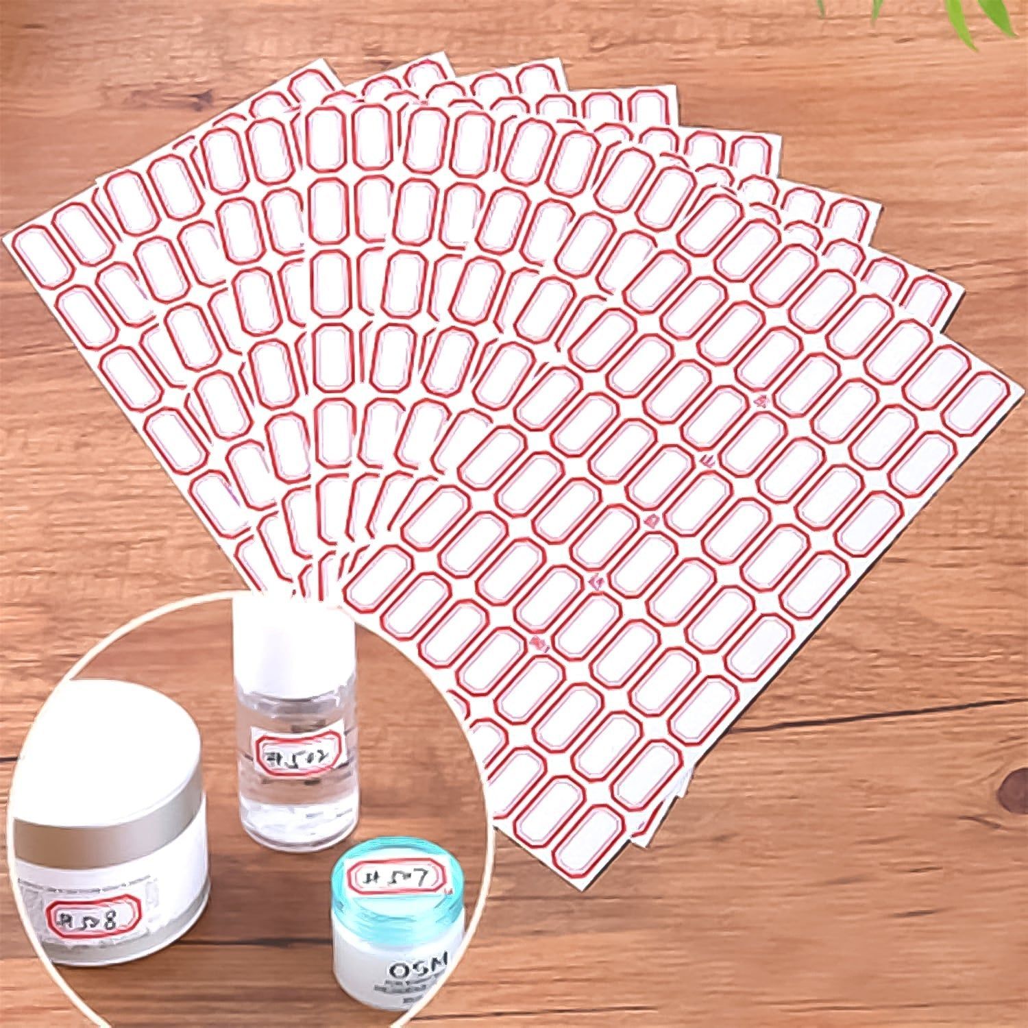 Multipurpose Blank Label Sticker Sheets (50 Sheet Set)