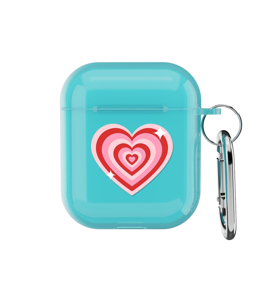 Heartbeat Blush - AirPods Gen 1&2-Aqua