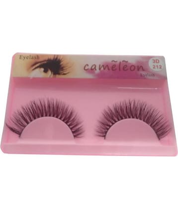 Cameleon 3D Eyelash For Woman 212  (Pack of 1) Eyelash Curler
