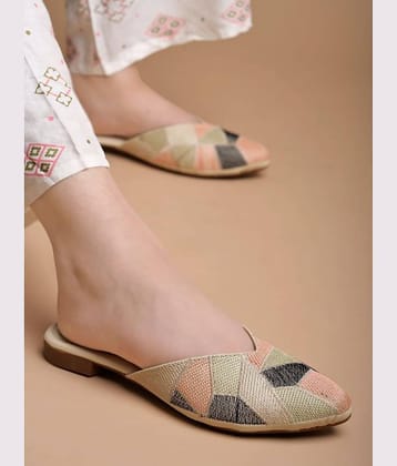 Shoetopia Green Women's Flats