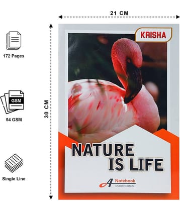 KRISHA BOOK MANUFACTURING - Other Composition Notebooks ( Pack of 3 )