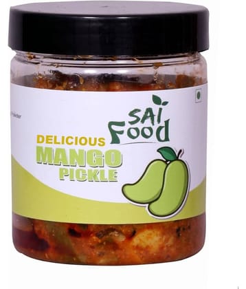 SAi Food DELICIOUS Mango Pickle( Real Taste of Punjabi Pickle) Premium Pickle Jar ||Mouth-Watering Pickle 250 g