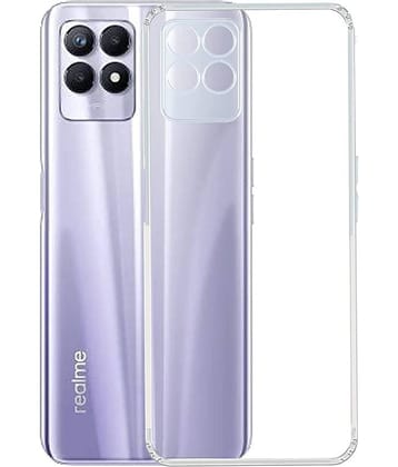 Case Vault Covers - Transparent Silicon Silicon Soft cases Compatible For Realme narzo 50 4G ( Pack of 1 )