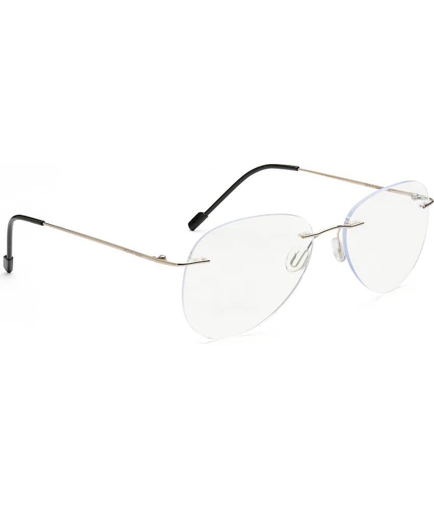 Admire Blue Rimless Pilot Computer Glasses ( Pack of 1 )