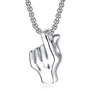 Hand Design Pendant with Chain