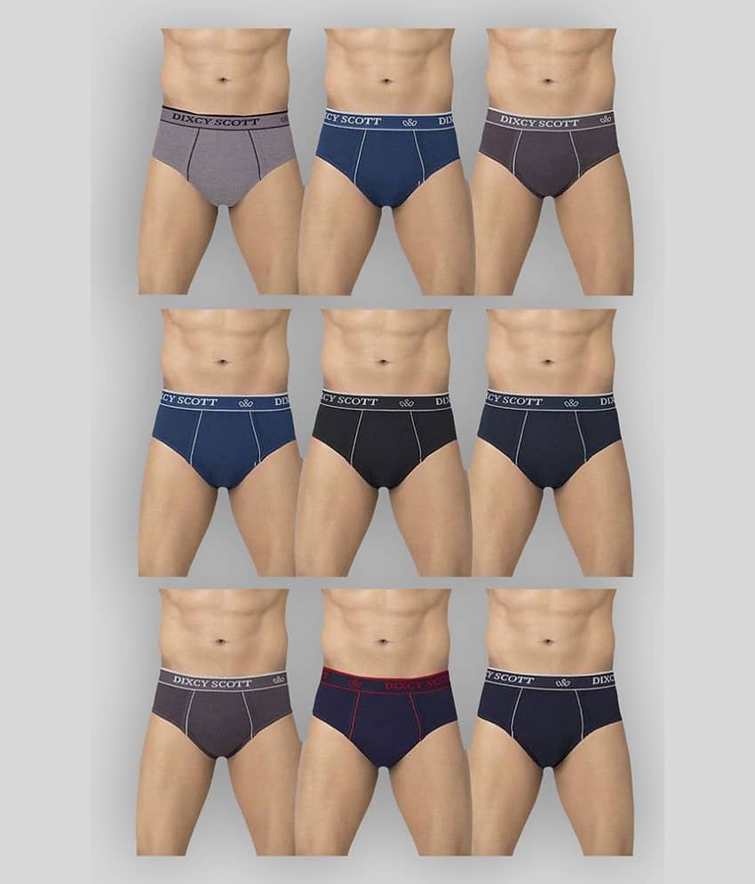 Dixcy Scott Multi Brief Pack of 9