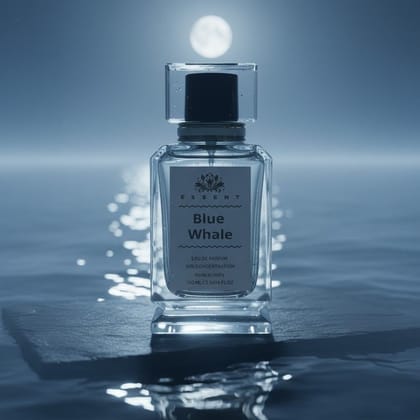 Essent Perfumes Blue Whale Eau de Parfum (EDP) – Fresh Floral Aquatic Long Lasting Perfume – Unisex Fragrance